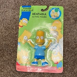 Simpson bendable action figure Bart Simpson